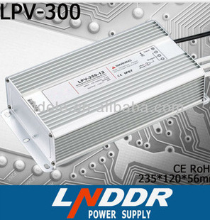 供應(yīng)LPV-300W-15V 防水 開關(guān)電源 LED燈具電源 15V300W電源